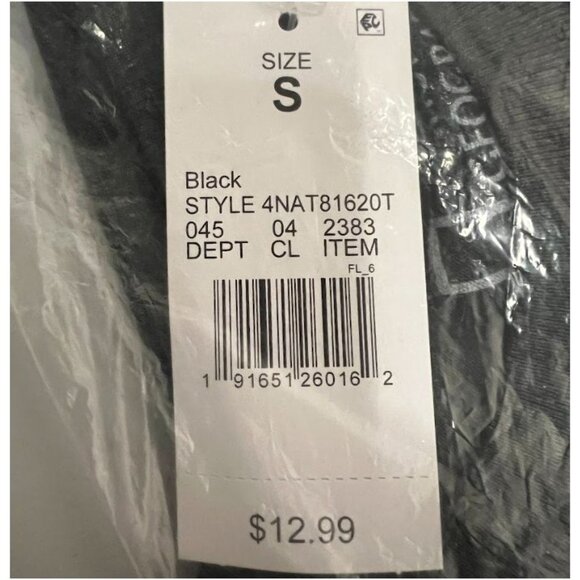 National Geographic Men's Big Cat Short Sleeve Graphic T-Shirt Black Size Small - Picture 4 of 4